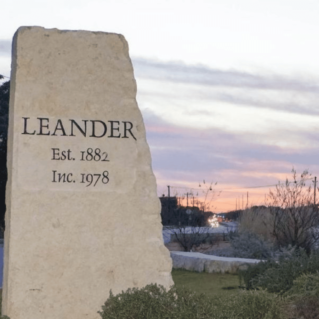 Image of Leander, Texas, a Service Area of A Plus Cremation